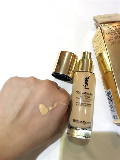 ysl teint radiance foundation review|ysl makeup line.